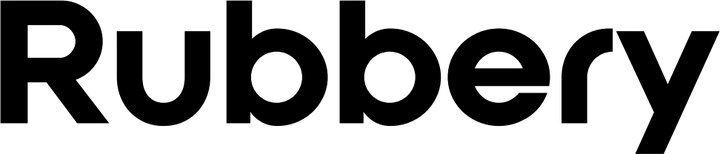 Rubbery logo